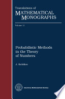 Probabilistic methods in the theory of numbers
