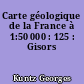 Carte géologique de la France à 1:50 000 : 125 : Gisors