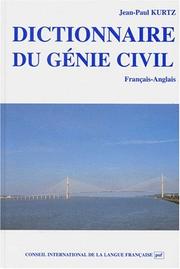 Dictionnaire du génie civil : français-anglais