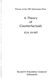 A theory of counterfactuals