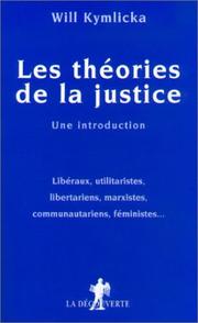 Les théories de la justice : une introduction