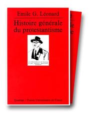 Histoire générale du protestantisme : 2 : L'établissement : 1564-1700