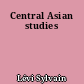 Central Asian studies