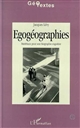 Egogéographies : matériaux pour une biographie cognitive
