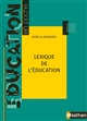 Lexique de l'éducation