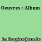 Oeuvres : Album