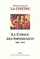 Mémoires : 1638-1643
