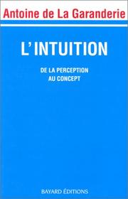 L'intuition : de la perception au concept