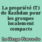 La propriété (T) de Kazhdan pour les groupes localement compacts