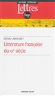 Littérature française du XXe siècle : 1900-2010