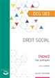 Droit social : diplôme de comptabilité et de gestion UE 3 : énoncé