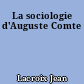 La sociologie d'Auguste Comte