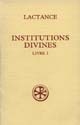 Institutions divines : Livre I