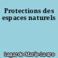 Protections des espaces naturels