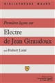 Premières leçons sur "Électre" de Jean Giraudoux