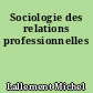 Sociologie des relations professionnelles