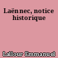 Laënnec, notice historique