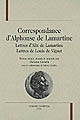 Correspondance d'Alphonse de Lamartine : lettres d'Alix de Lamartine, lettres de Louis de Vignet