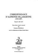 Correspondance d'Alphonse de Lamartine : 1830-1867 : Tome II : 1833-1837
