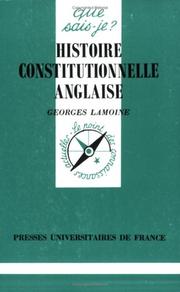 Histoire constitutionnelle anglaise