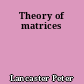 Theory of matrices