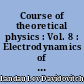 Course of theoretical physics : Vol. 8 : Electrodynamics of continuous media