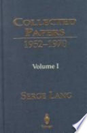 Collected papers : Volume I : 1952-1970
