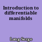 Introduction to differentiable manifolds