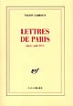 Lettres de Paris pour le New Weekly : mars-août 1914