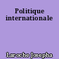 Politique internationale