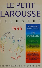 Le petit Larousse illustré 1995...