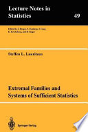 Extremal families and systems of sufficient statistics
