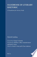 Handbook of literary rhetoric : a foundation for literary study
