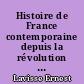 Histoire de France contemporaine depuis la révolution jusqu'à la paix de 1919