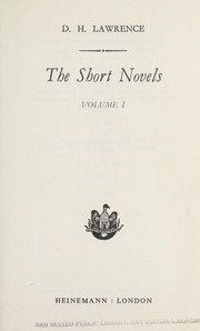 The Short Novels : I