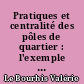 Pratiques et centralité des pôles de quartier : l'exemple du Breil-Malville et de la perverie à Nantes