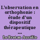L'observation en orthophonie : étude d'un dispositif thérapeutique fondé sur l'observation dans le cadre d'un atelier conte