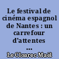 Le festival de cinéma espagnol de Nantes : un carrefour d'attentes culturelles : étude sociologique du public du festival
