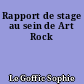 Rapport de stage au sein de Art Rock