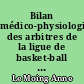Bilan médico-physiologique des arbitres de la ligue de basket-ball des Pays de la Loire : Saison 1992/1993