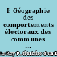 I: Géographie des comportements électoraux des communes littorales de l'ouest : l'exemple de la commune de la Loire-Atlantique et du Morbihan