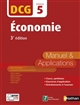 DCG épreuve 5 : économie : manuel & applications