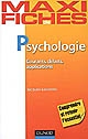 Psychologie : courants, débats, applications