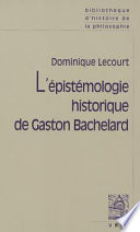 L'épistémologie historique de Gaston Bachelard