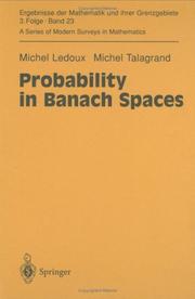 Probability in Banach spaces : isoperimetry and processes