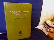 A linguistic guide to English poetry