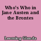 Who's Who in Jane Austen and the Brontes