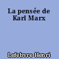 La pensée de Karl Marx
