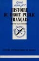 Histoire du droit public français des origines à 1789