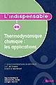 L'indispensable en thermodynamique chimique : les applications